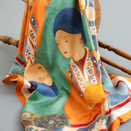 How to Style a Large Silk Scarf – Elegant & Creative Looks for Every Occasion