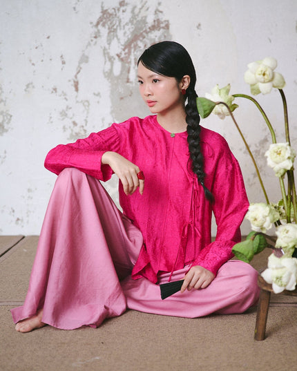 Celestial Blouse/Silk - Pink HP16