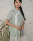 Lunar Jade Blouse - Mint HP02