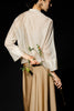 Silk Slip Dress - Brown HP66