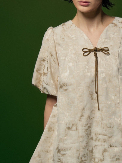 Harmonic Pavilion Blouse - Beige HP56