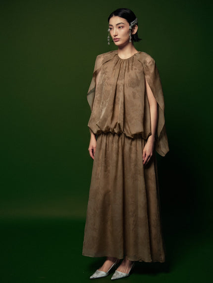 Ethereal Dress- Brown HP64