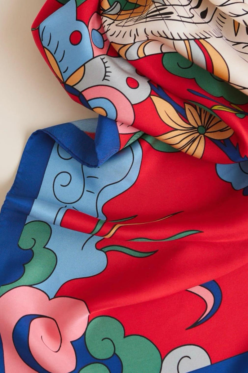 The White Tiger Scarf