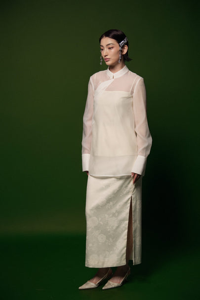 Auspicious Blouse - Cream HP51