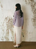 Gardenia Blouse  - Purple HP44
