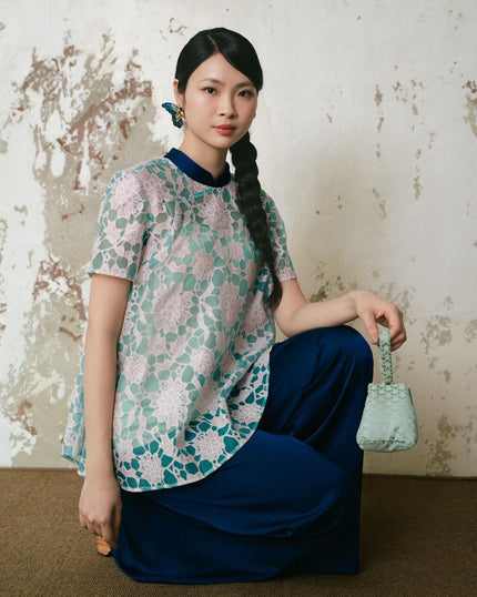 Azure Star Blouse - Blue HP28