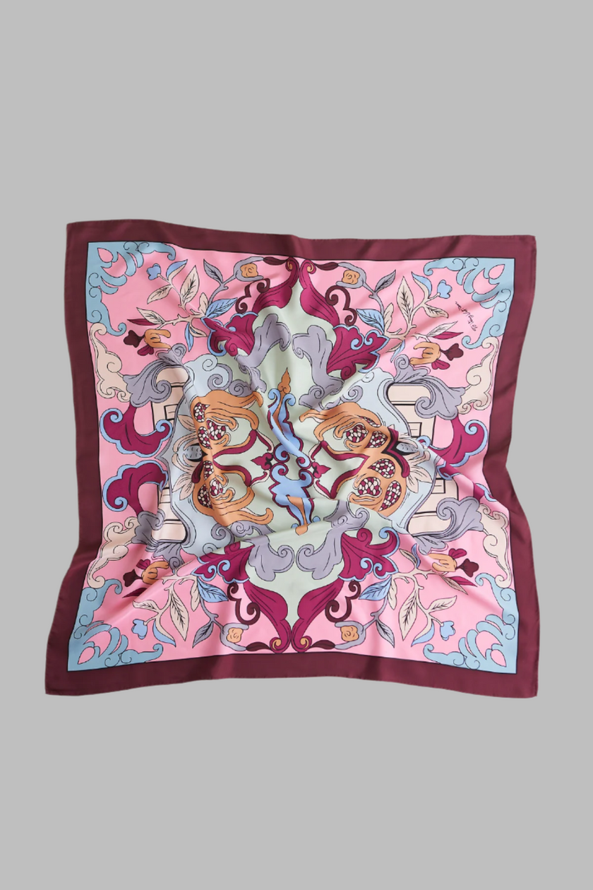 The Buddha's Hand Silk Scarf