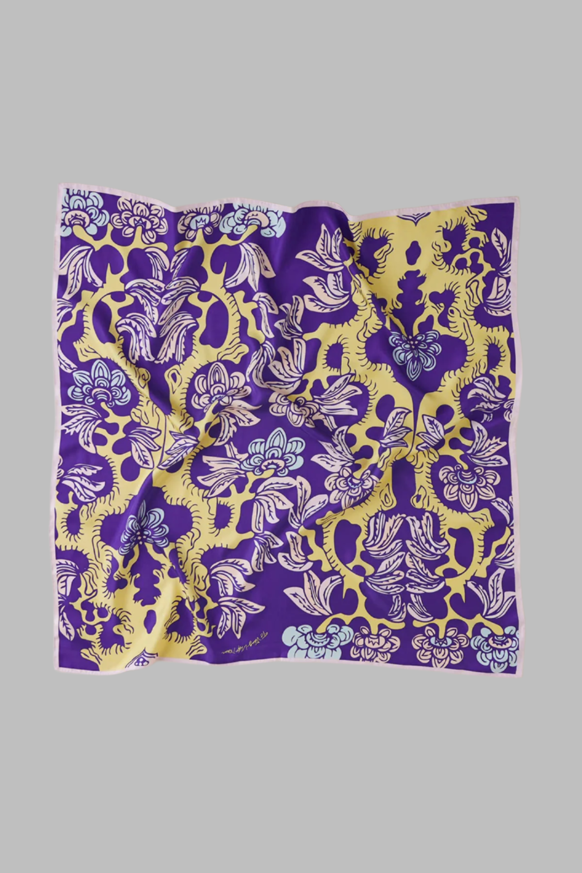 The Garden of Youth Silk Scarf