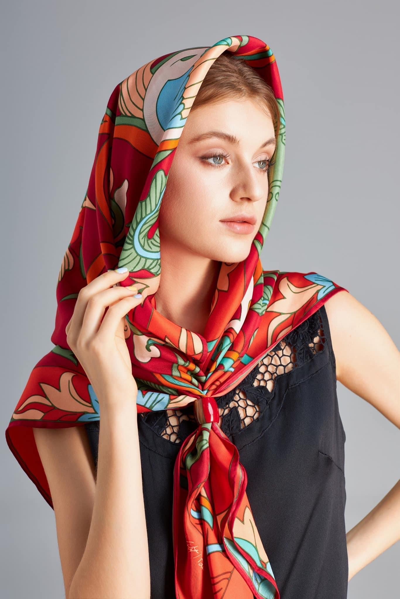 Phoenix Silk Scarf