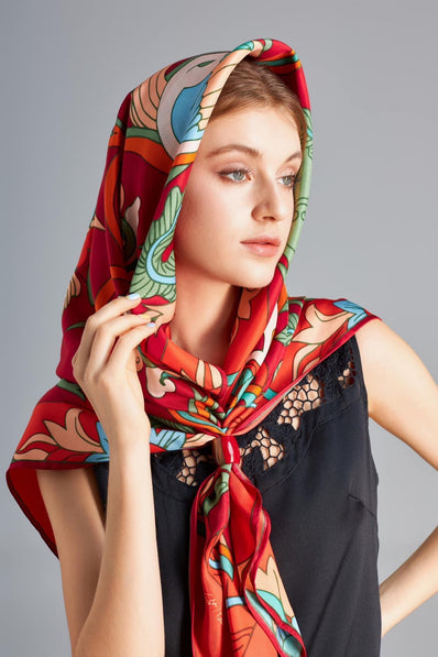 Phoenix Silk Scarf