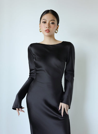 Olivia Dress - Black HP79