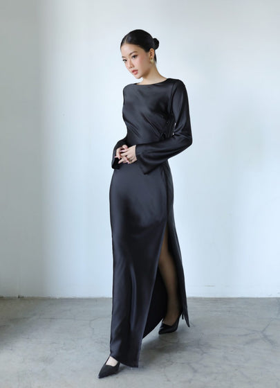 Olivia Dress - Black HP79