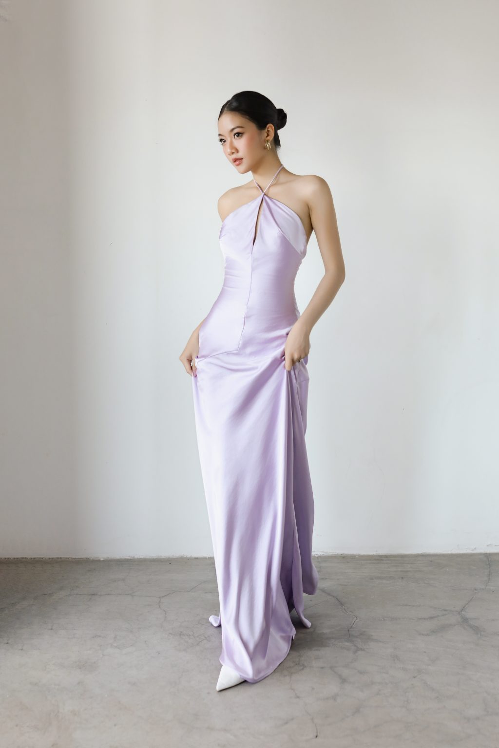 Maia Dress - Purple HP76