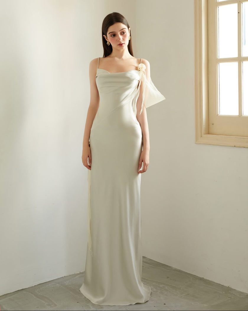 Rosa Dress - Cream HP73