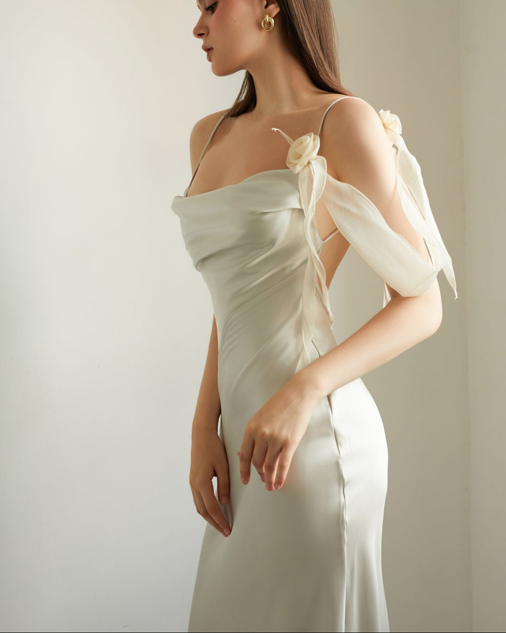 Rosa Dress - Cream HP73