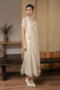 Serene Flow Embroidered Midi Dress - HP59