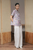 Meadow Bloom Mandarin Blouse - HP35