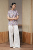 Meadow Bloom Mandarin Blouse - HP35