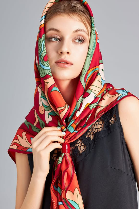 Phoenix Silk Scarf