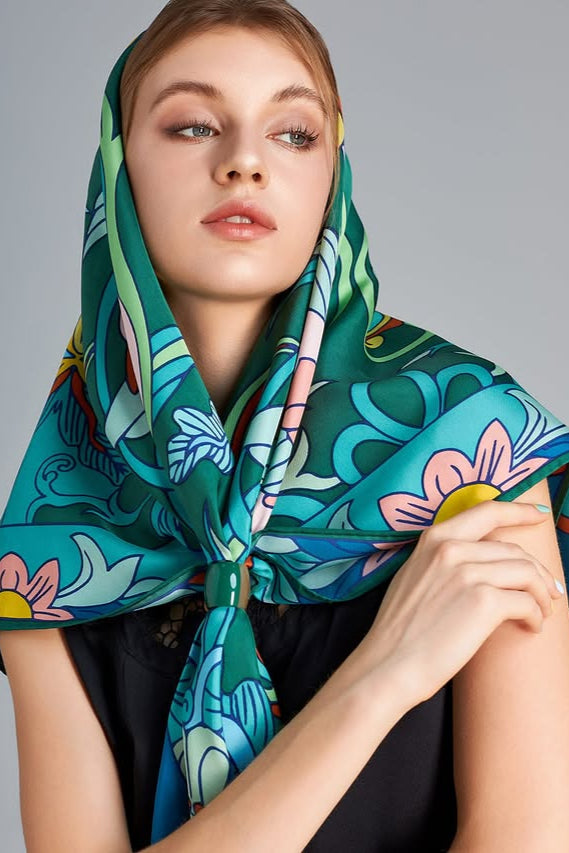 Phoenix Silk Scarf