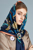 The Lotus Dance Silk Scarf