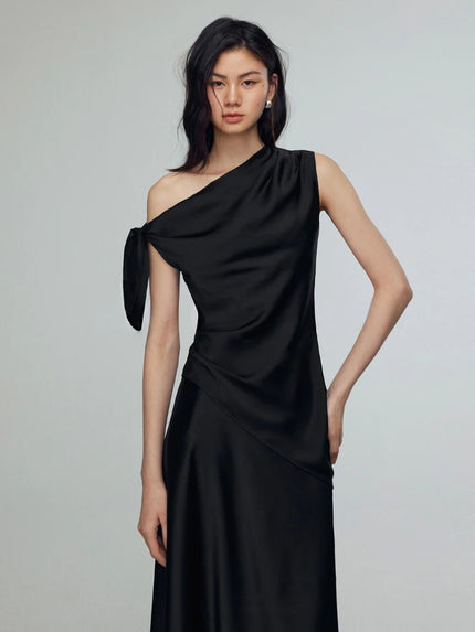 Celeste Silk Blouse - Black HP70