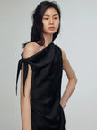 Celeste Silk Blouse - Black HP70